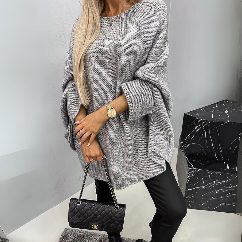 Pull Femme | Coupe Oversize & Manches Chauve-Souris