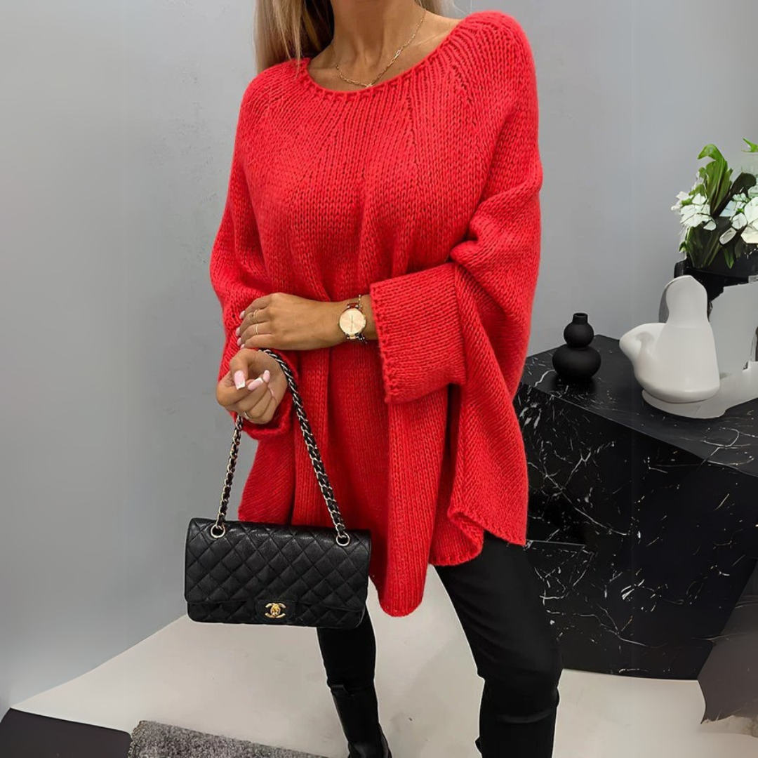 Pull Femme | Coupe Oversize & Manches Chauve-Souris