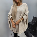 Pull Femme | Coupe Oversize & Manches Chauve-Souris