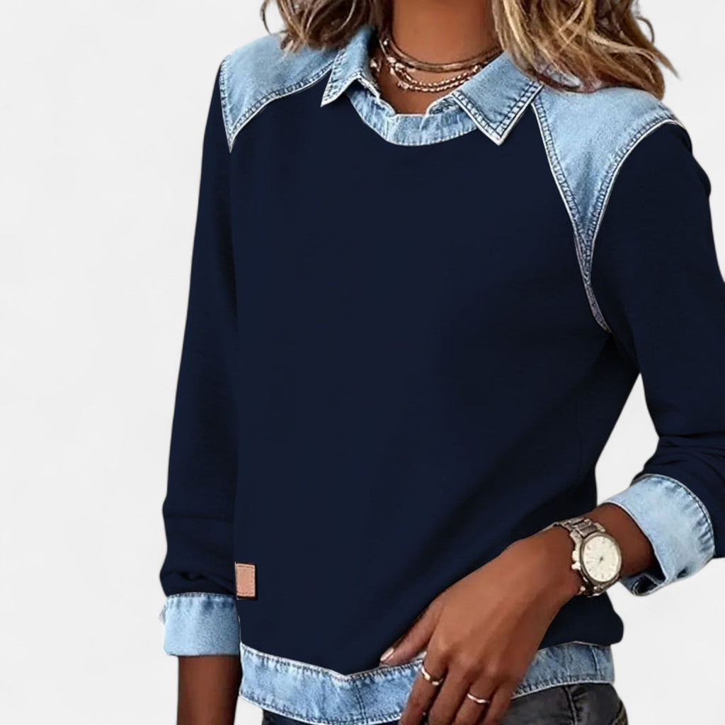 Karolin | Pull à manches longues moderne et confortable pour femmes
