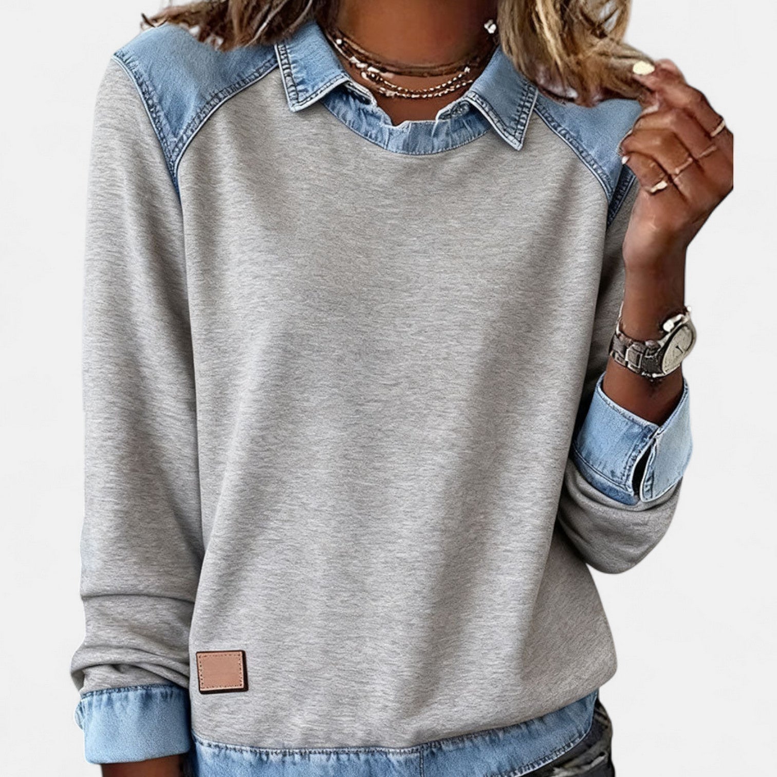 Karolin | Pull à manches longues moderne et confortable pour femmes