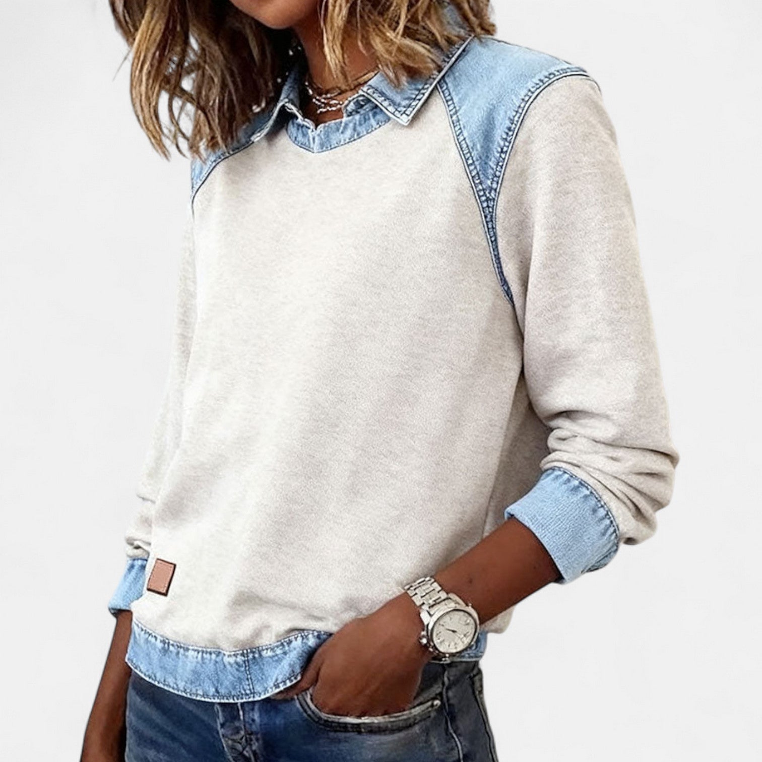 Karolin | Pull à manches longues moderne et confortable pour femmes