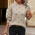 Emma | Pull à pois élégant et confortable pour femmes