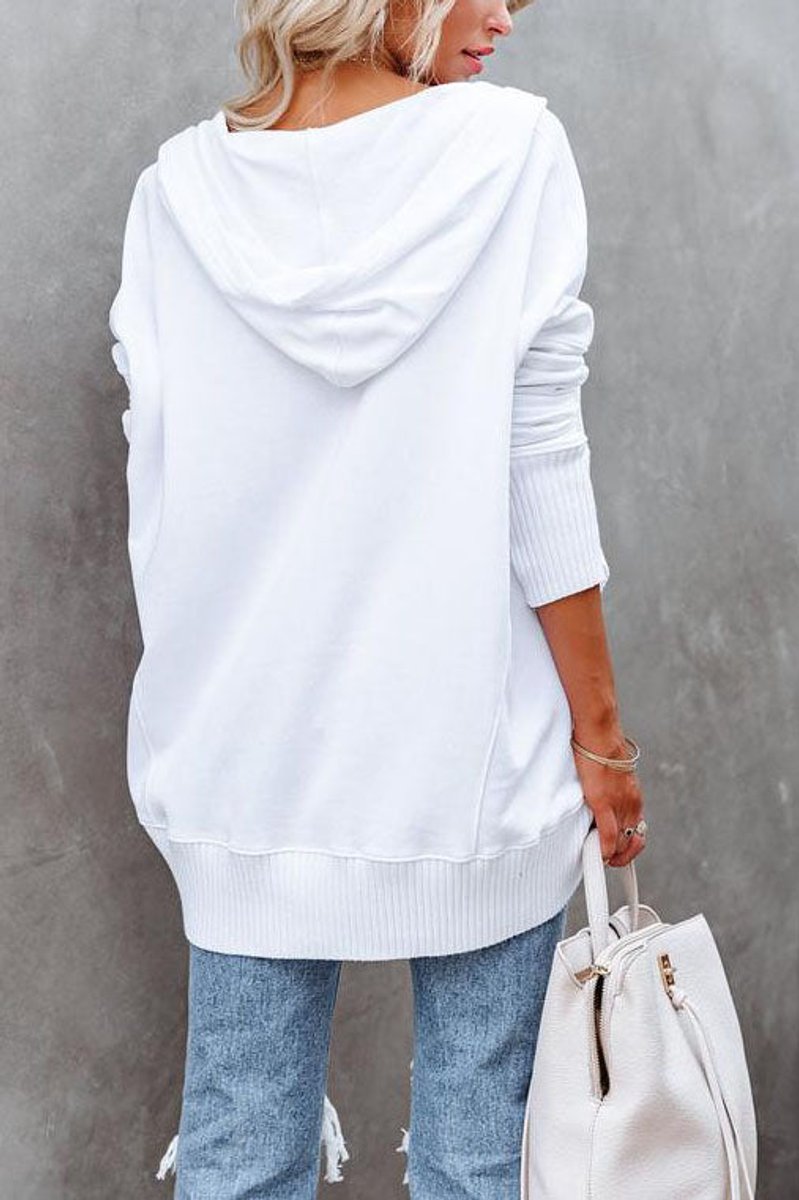 Christina | Sweat-shirt décontracté et confortable pour femmes avec coupe longue