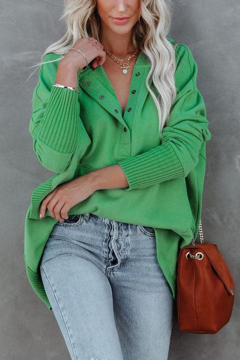 Christina | Sweat-shirt décontracté et confortable pour femmes avec coupe longue