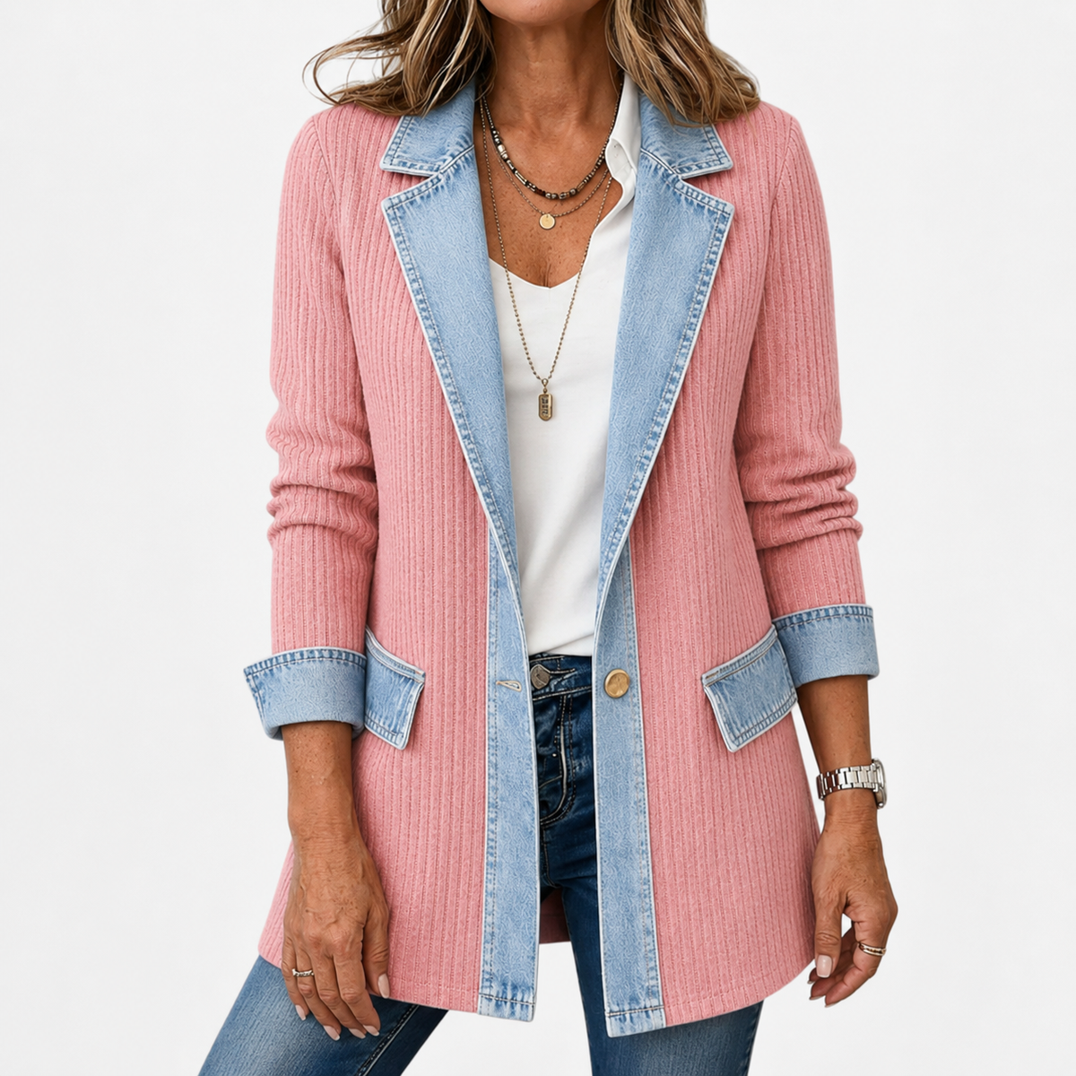 Queenie | Veste en Denim pour Femmes