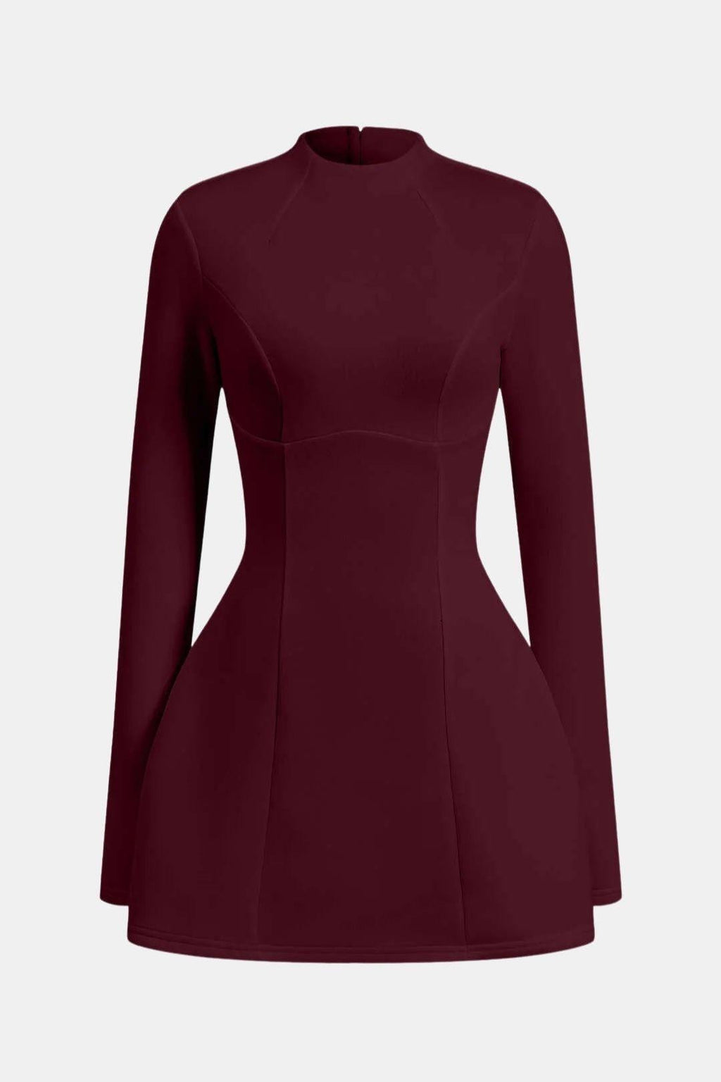 Robe Mini Avec Manches Longues Et Dos Ouvert Pour Femme | Idéal Pour Soirées Et Événements
