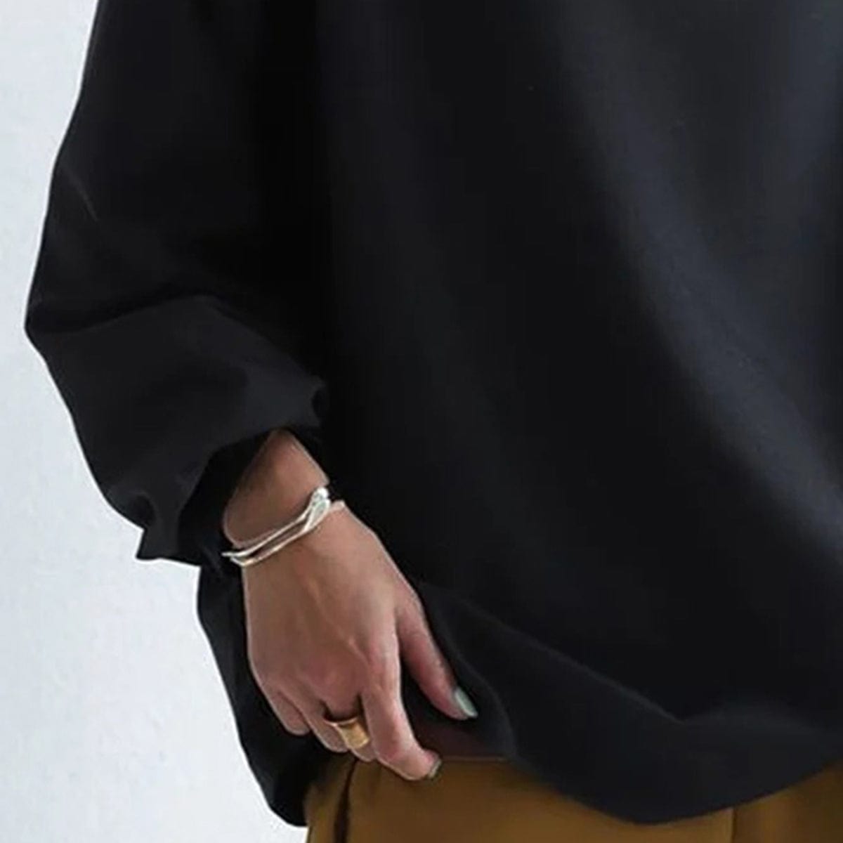 Julie - Pull Oversized Élégant à Manches Longues
