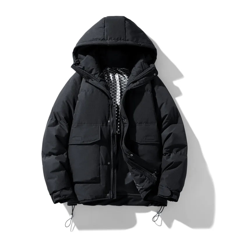 Lucas - Manteau d'Hiver Matelassé Élégant