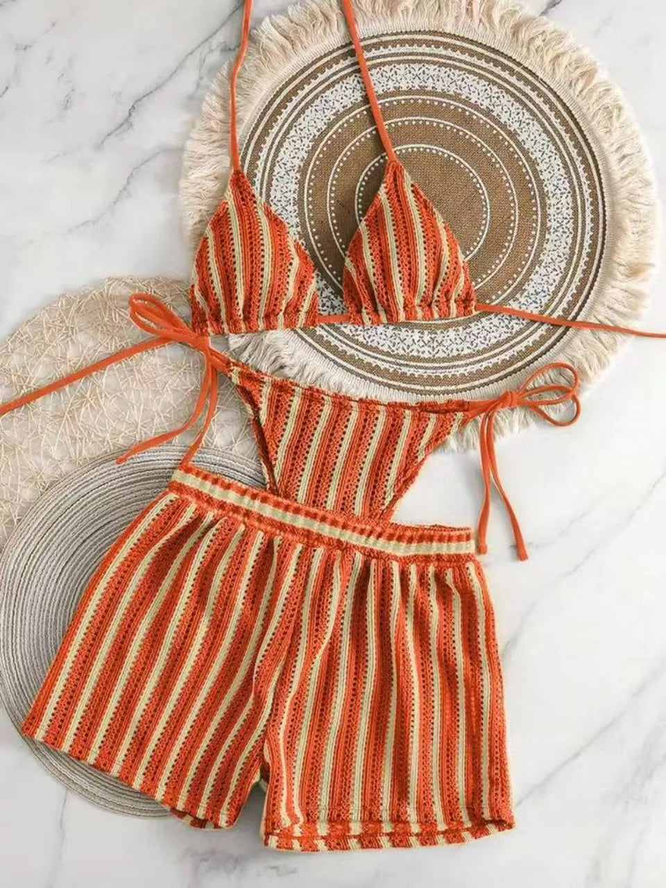 Bikini Conçu avec Soin dans un Style Intemporel