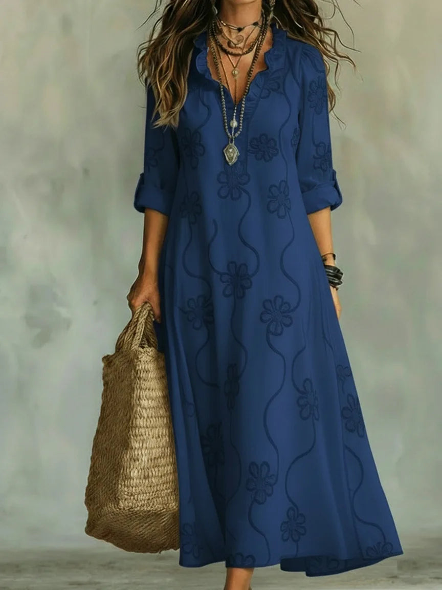 Loelia | Robe maxi confortable pour le quotidien et les vacances