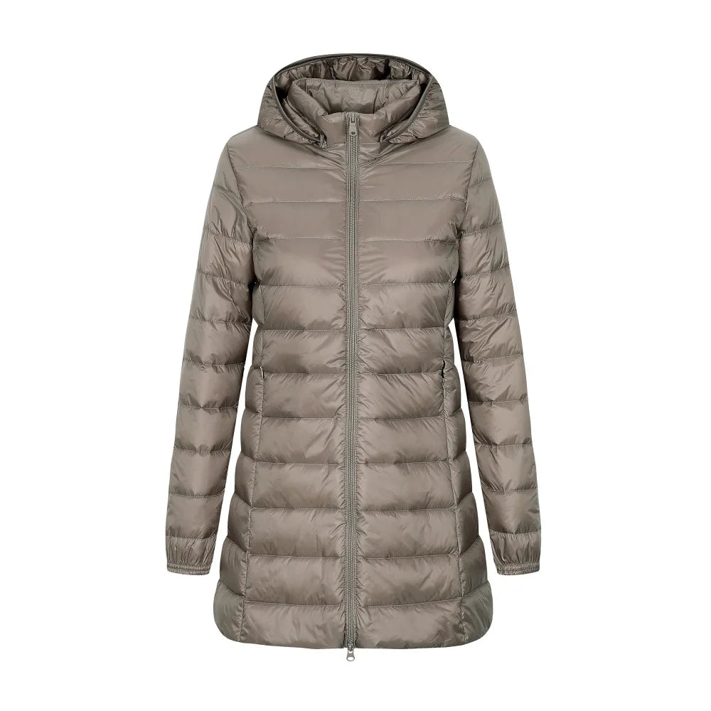 Paula - Manteau d'hiver long et élégant