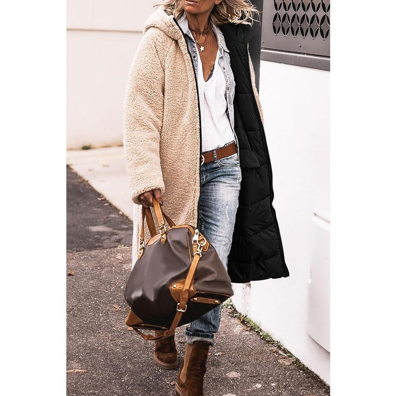 Sasha | Élégant Manteau Réversible