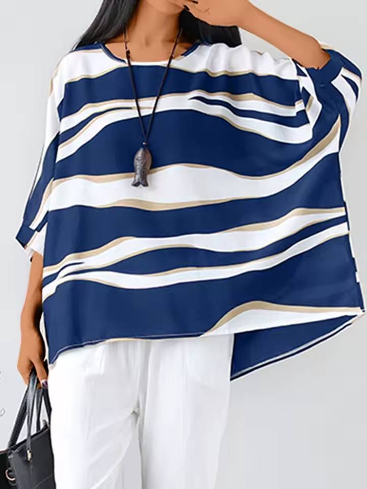 Aria™ - Blouse à col rond élégante