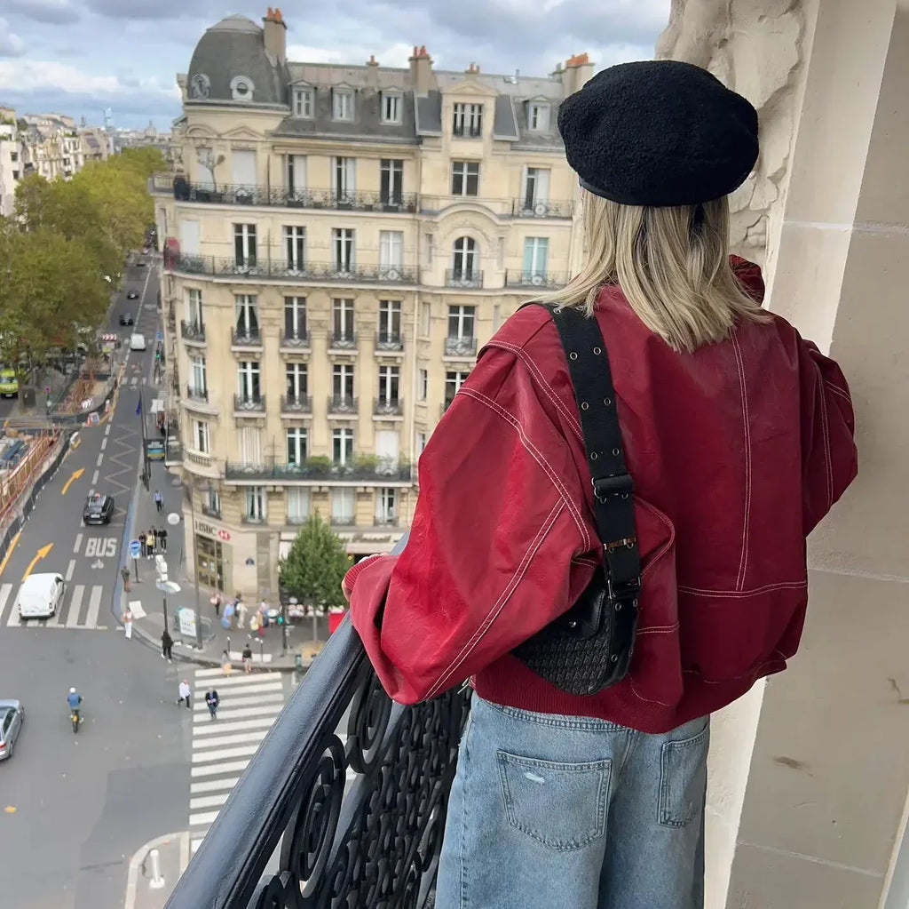 Clara | Veste Bomber Oversized pour Femmes