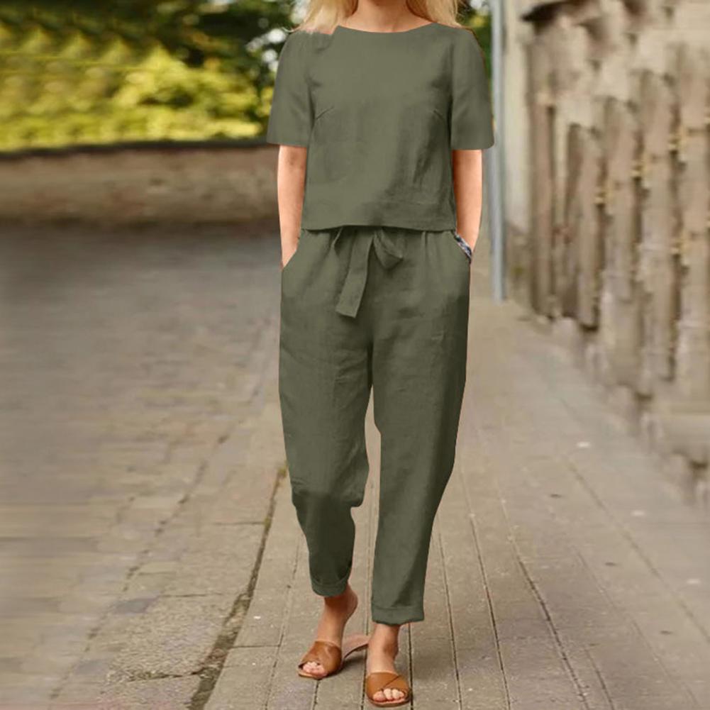 MW | Ensemble d'été élégant et coloré en 2 pièces
