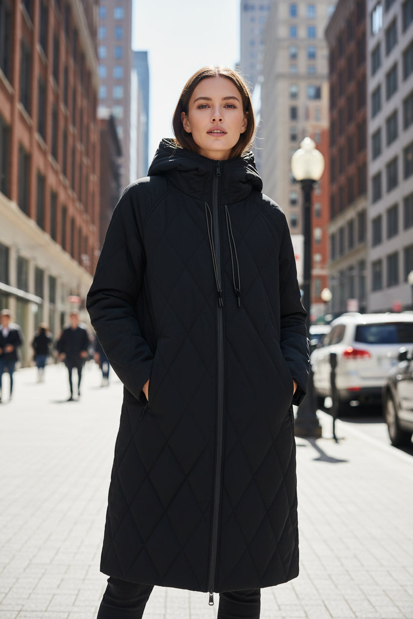 Parka Matelassée à Capuche