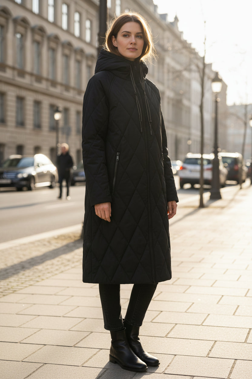 Parka Matelassée à Capuche