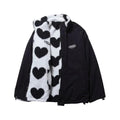 VESTE RÉVERSIBLE EN FORME DE COEUR POUR FEMMES