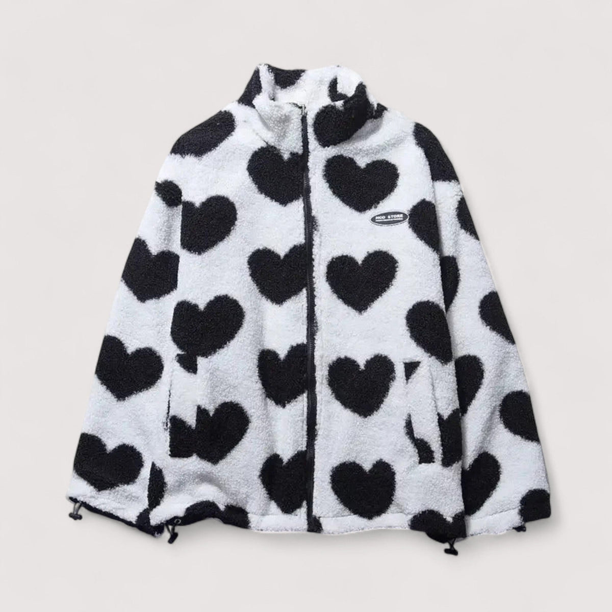VESTE RÉVERSIBLE EN FORME DE COEUR POUR FEMMES