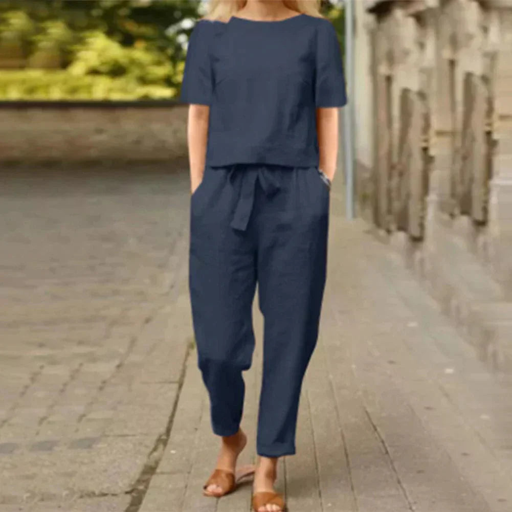 MW | Ensemble d'été élégant et coloré en 2 pièces
