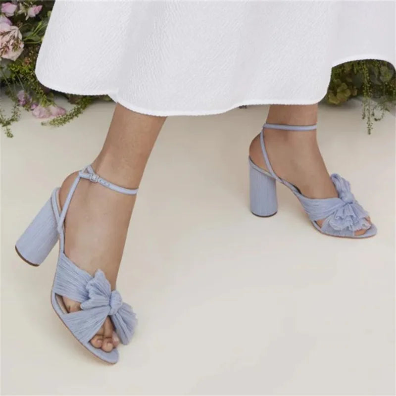 Sandales À Talon Bas Avec Bride Arrière Pour Femmes | Idéal Pour L’été