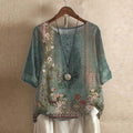 Anya™ | Blouse rétro inspirée