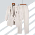 Ensemble Élégant avec Blazer et Pantalons – Votre Clé pour le Style