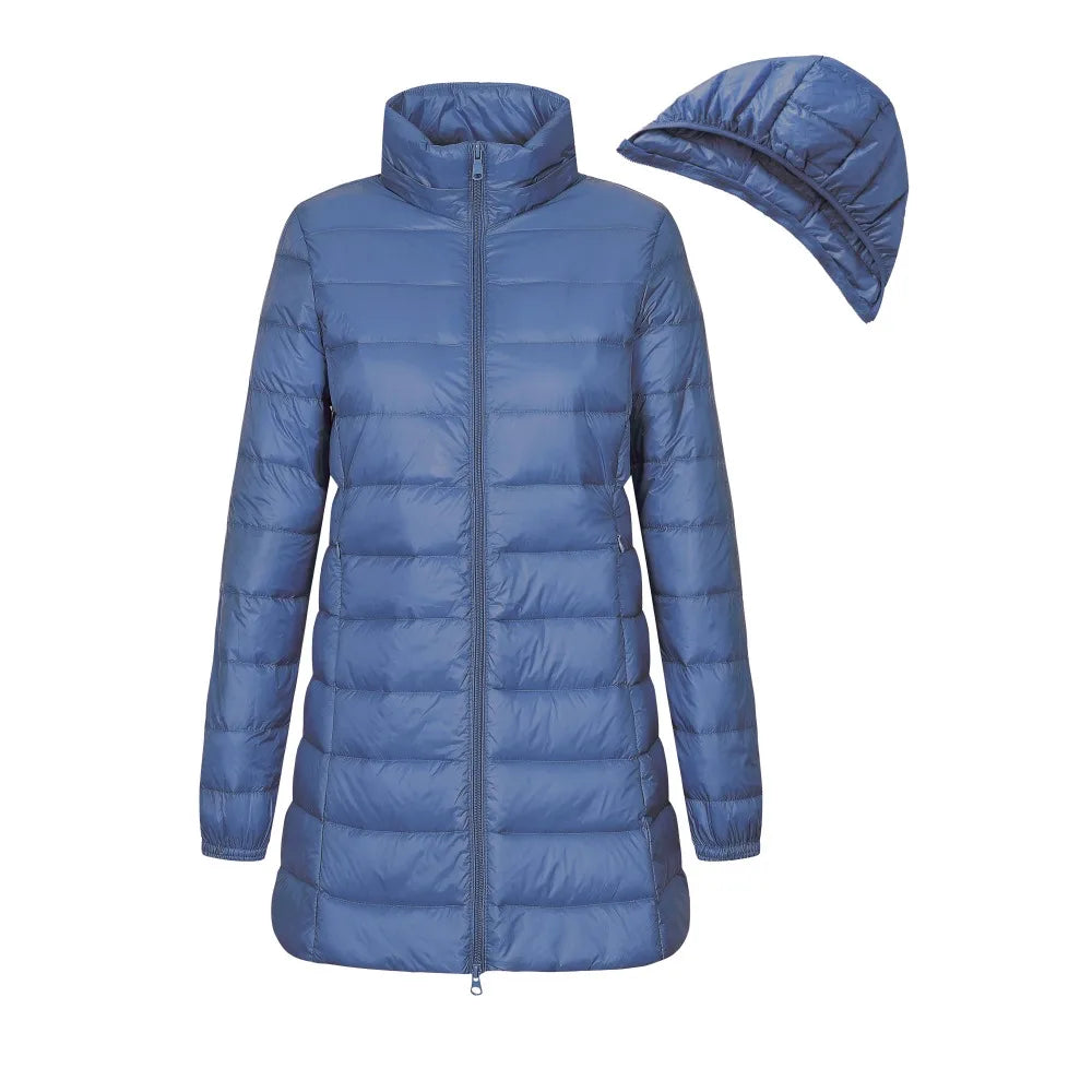 Paula - Manteau d'hiver long et élégant