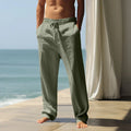 Rafi - Pantalon en lin Ocean Breeze