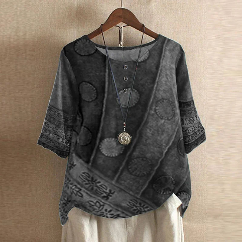 Anya™ | Blouse rétro inspirée