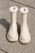Bottes Cheville Confort Intérieur Chaleureux