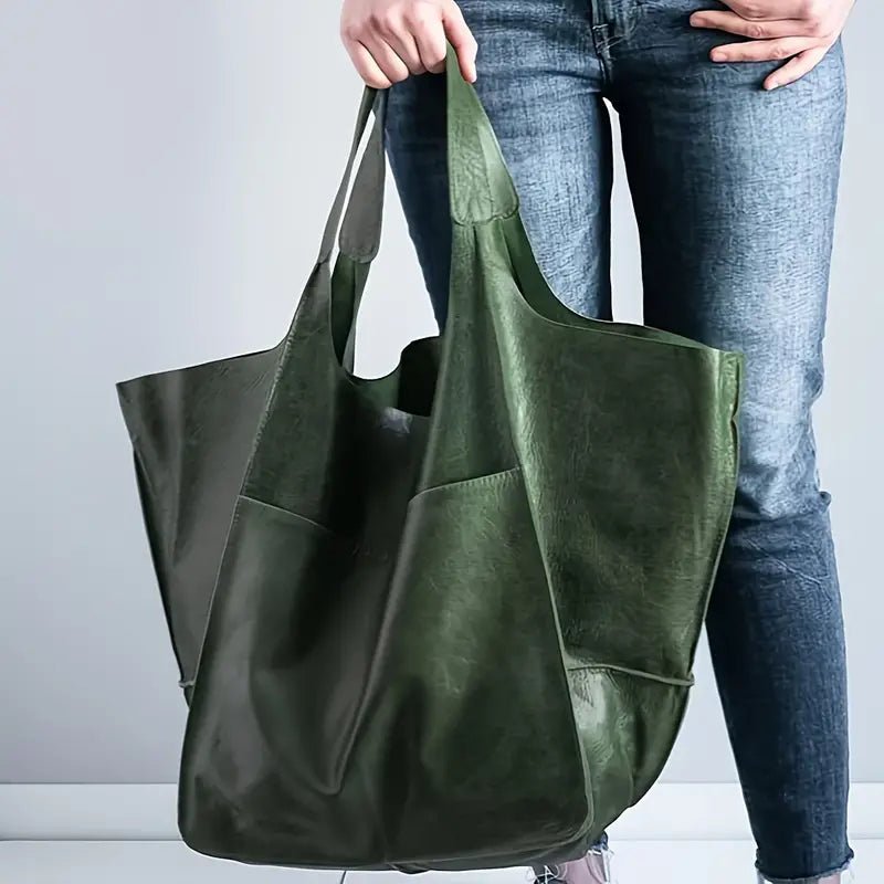 Sac Shopper en Cuir Vegan Luxueux et Spacieux