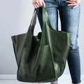 Sac Shopper en Cuir Vegan Luxueux et Spacieux