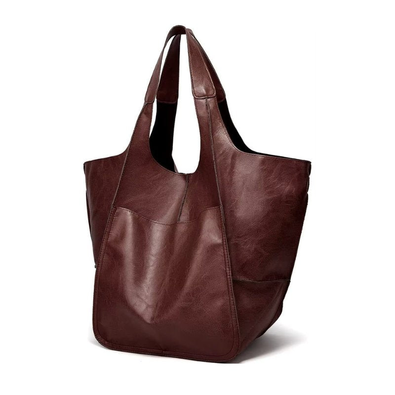 Sac Shopper en Cuir Vegan Luxueux et Spacieux