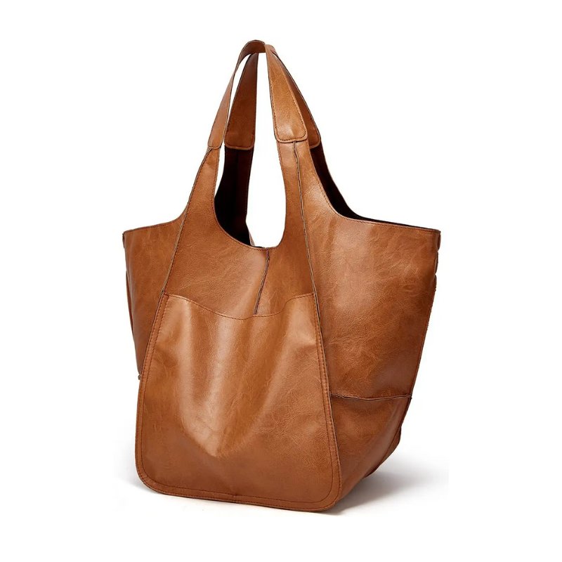 Sac Shopper en Cuir Vegan Luxueux et Spacieux