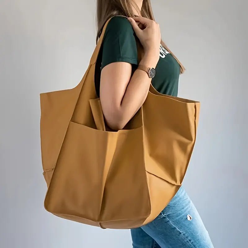 Sac Shopper en Cuir Vegan Luxueux et Spacieux