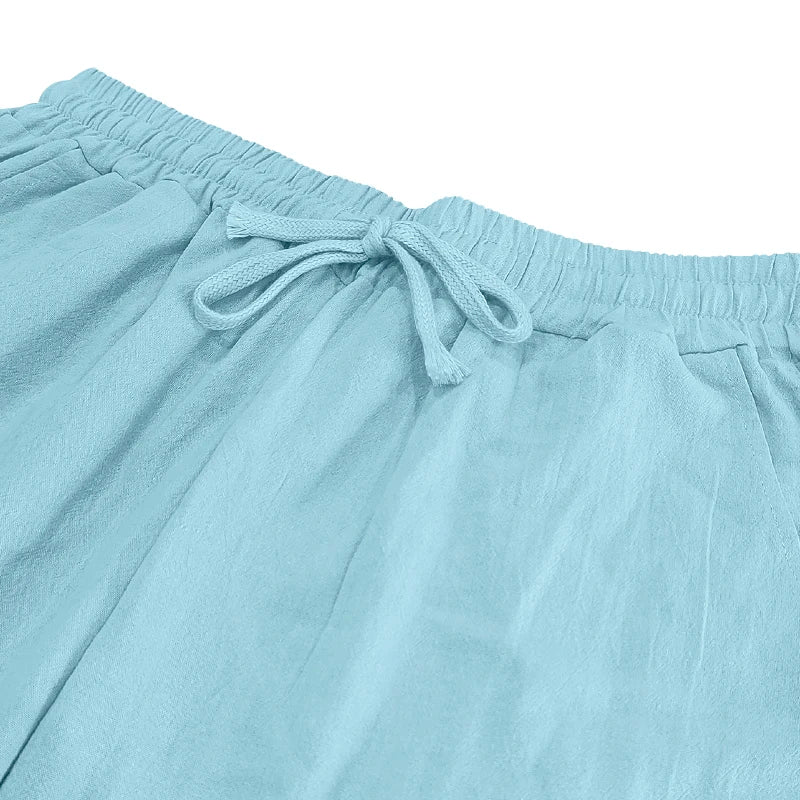 Rafi - Pantalon en lin Ocean Breeze