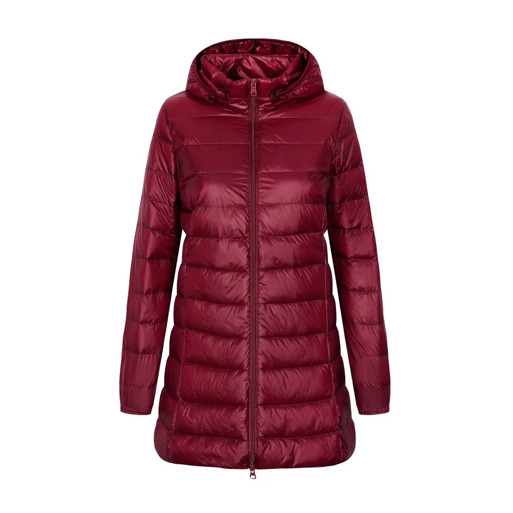 Paula - Manteau d'hiver long et élégant