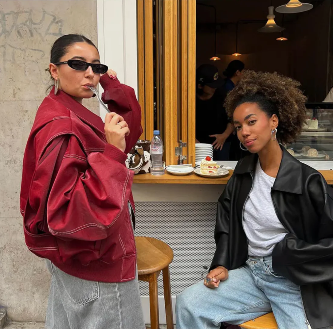 Clara | Veste Bomber Oversized pour Femmes