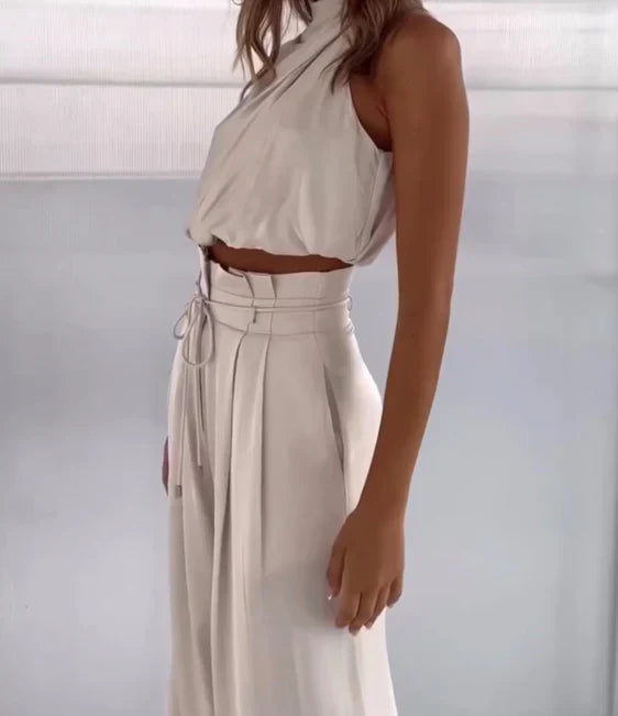Jana™ - Ensemble en Satin Deux Pièces