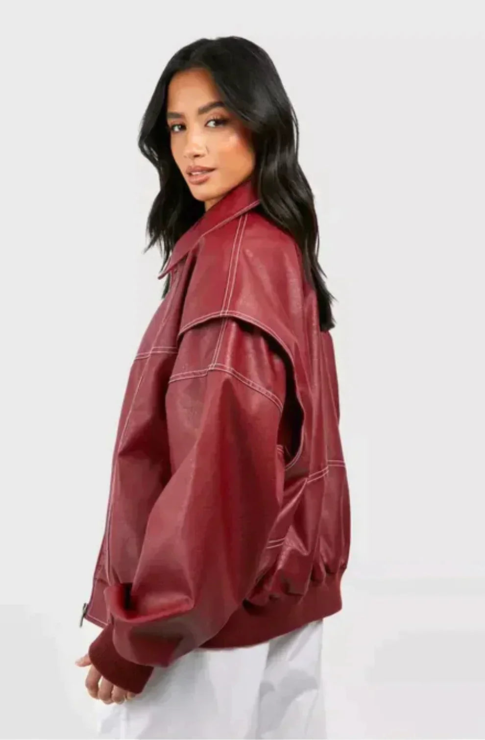 Clara | Veste Bomber Oversized pour Femmes