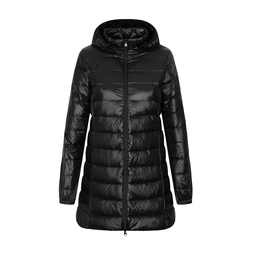 Paula - Manteau d'hiver long et élégant
