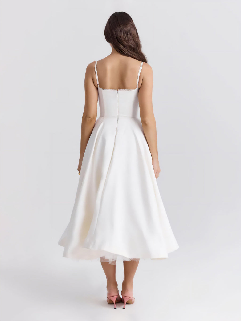 Ophira™ - Robe Midi Corset Élégante