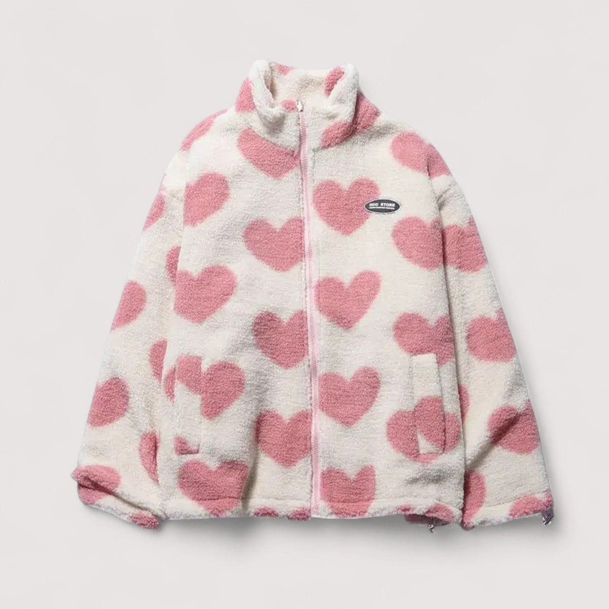VESTE RÉVERSIBLE EN FORME DE COEUR POUR FEMMES