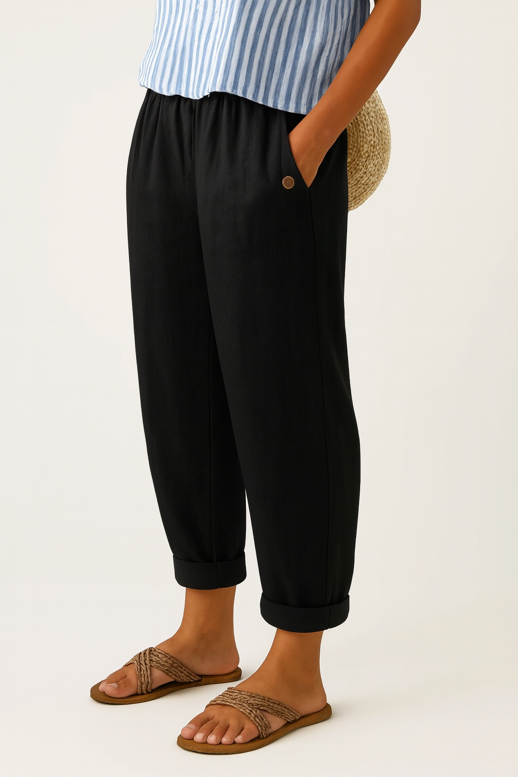 Romina™ Pantalon Classique de Loisirs