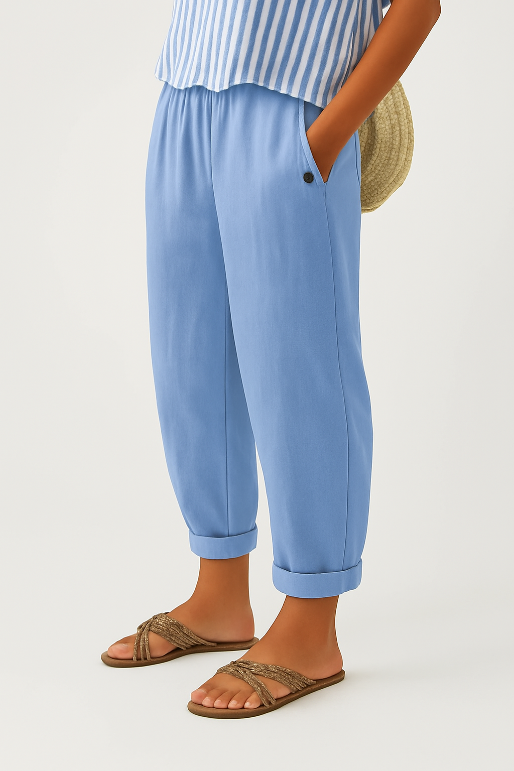 Romina™ Pantalon Classique de Loisirs