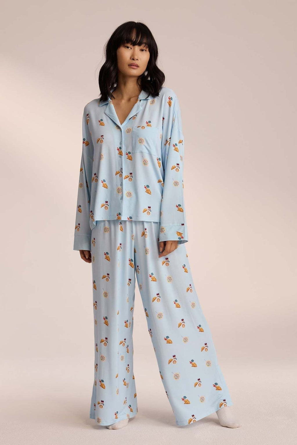 Mira | Ensemble de Pyjama Léger et Décontracté