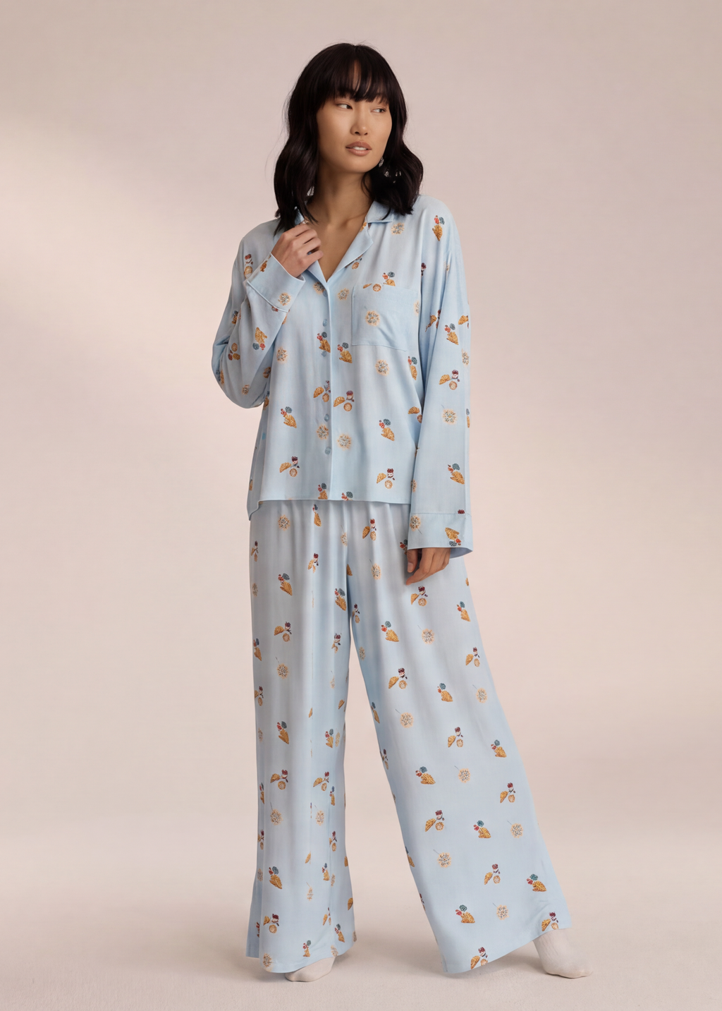 Mira | Ensemble de Pyjama Léger et Décontracté