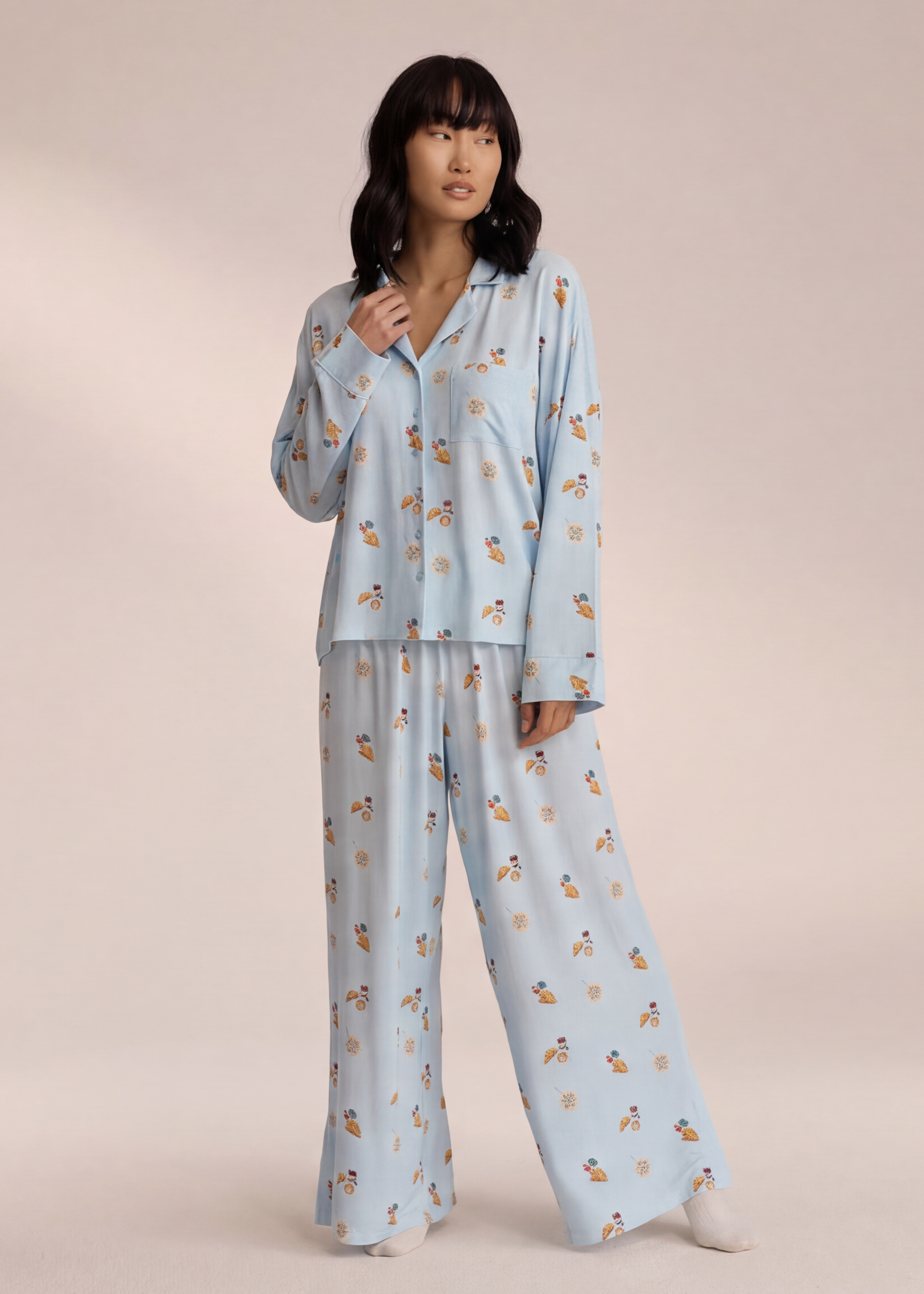 Mira | Ensemble de Pyjama Léger et Décontracté